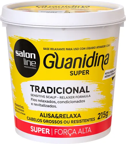 KIT SALON LINE GUANIDINA SUPER TRADICIONAL 215GR