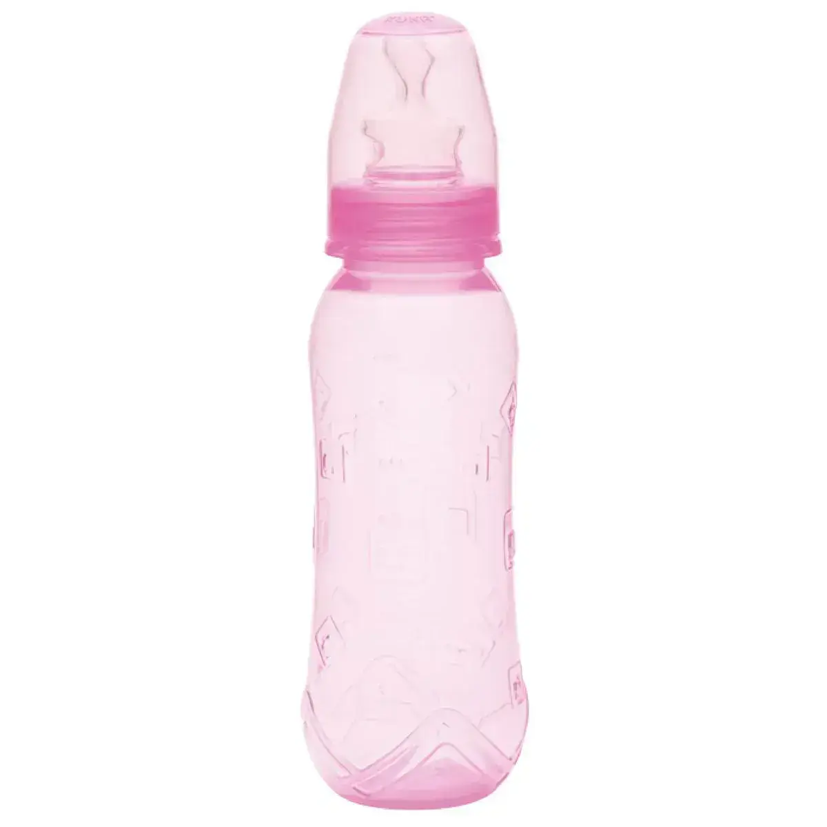 MAMADEIRA KUKA AQUARELA ORTODONTICA ROSA 250ML MAIOR DE 6 MESES (COD:1467)