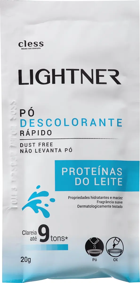 DESCOLORANTE LIGHTNER PROTEINAS DO LEITE 20GR