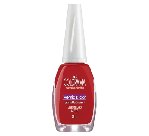 ESMALTE COLORAMA VERNIZ VERMELHO IVETE 8ML