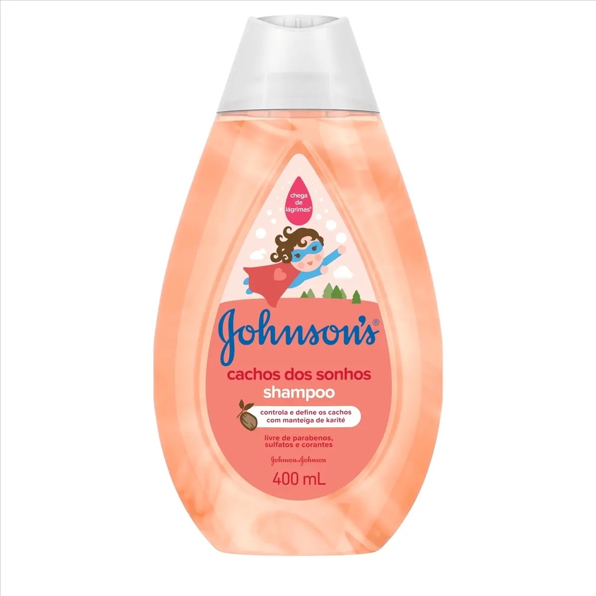 SHAMPOO JOHNSON S KIDS CACHOS DOS SONHOS 400ML