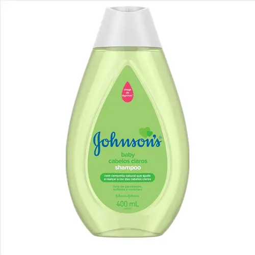 SHAMPOO JOHNSON S BABY CABELOS CLAROS 400ML
