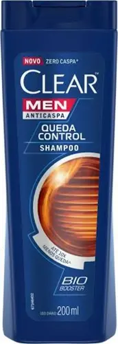SHAMPOO ANTICASPA CLEAR QUEDA CONTROL 200ML