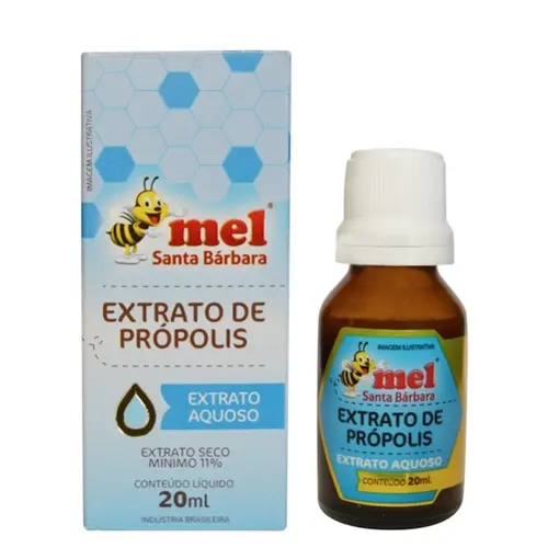 EXTRATO DE PROPOLIS SANTA BARBARA 11% AQUOSO 20ML