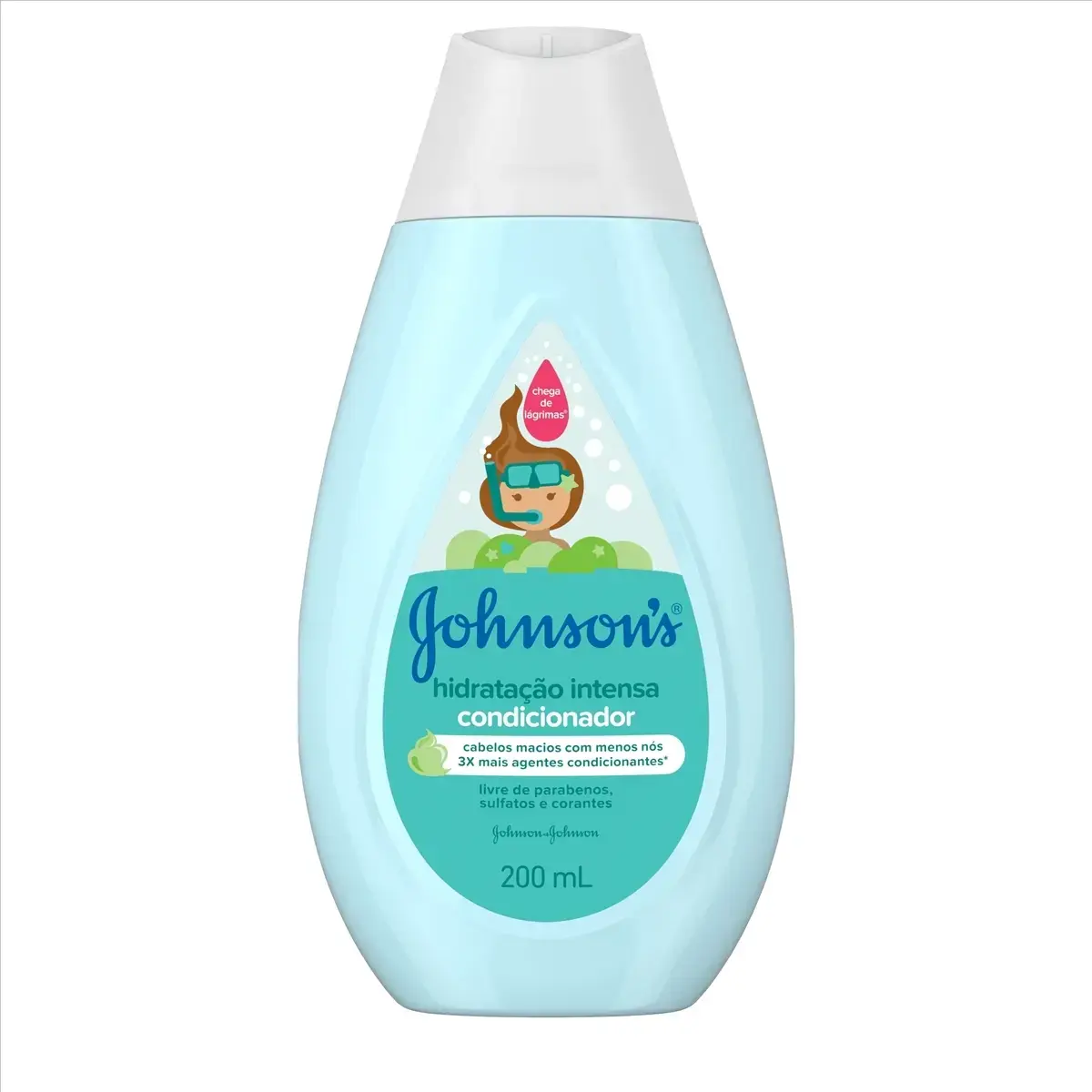 CONDICIONADOR J&J BABY HIDRATACAO INTENSA 200ML