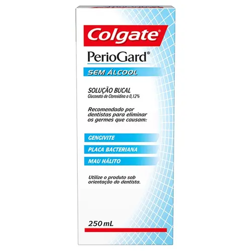 SOLUCAO BUCAL COLGATE PERIOGARD 0,12% S/ ALCOOL 250ML