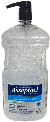 ALCOOL GEL - ASSEPTGEL CRISTAL 1,700KG