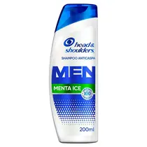 SHAMPOO HEAD&HOULDERS MEN MENTA ICE 200ML