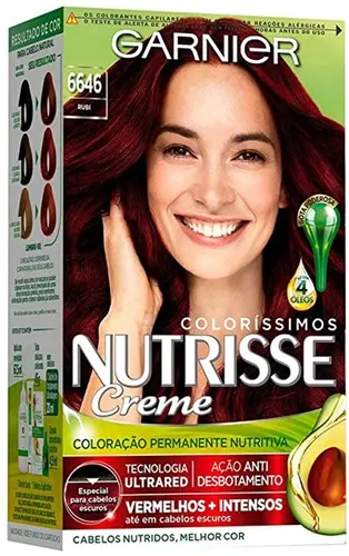 TINTURA NUTRISSE COLOR 6646 RUBI