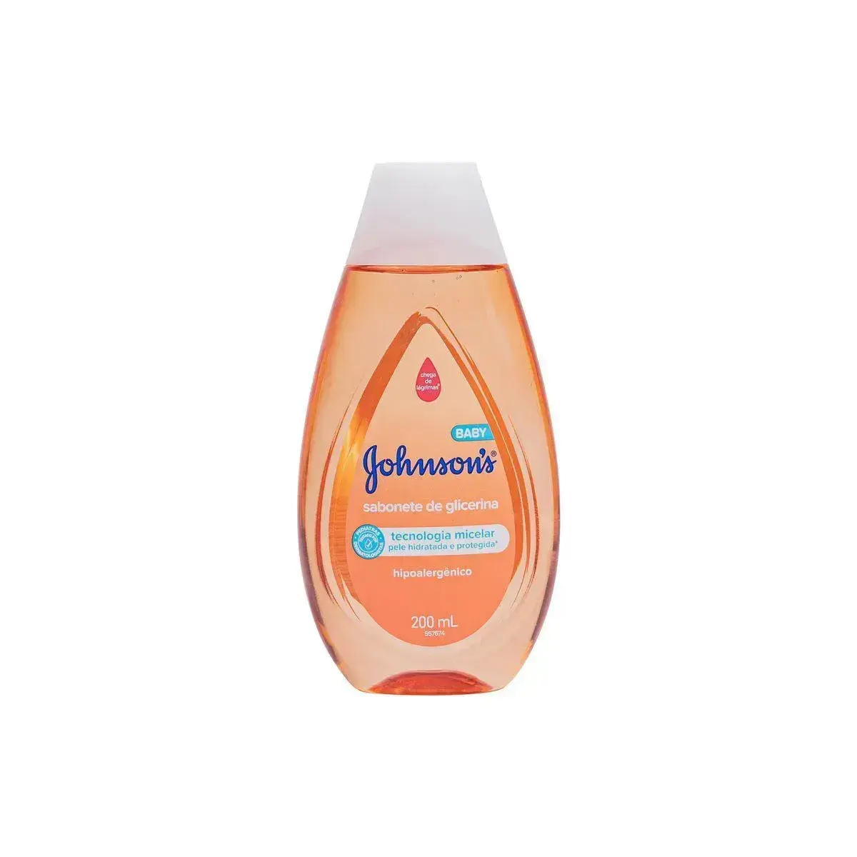 SABONETE LIQUIDO JOHNSON S BABY GLICERINA 200ML PUMP