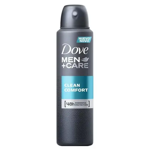 DESODORANTE DOVE CLEAN MEN CONFORT AEROSSOL 150ML