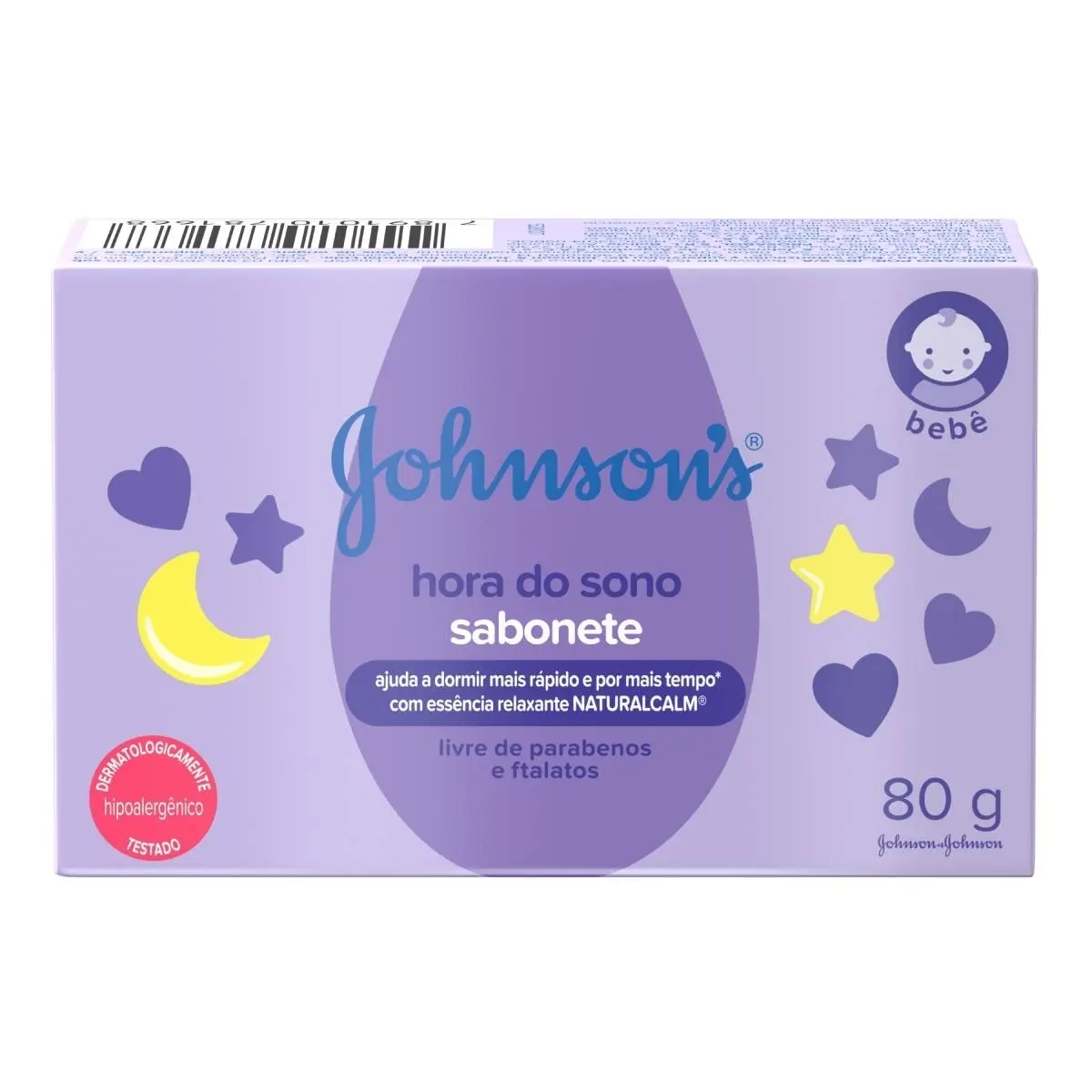 SABONETE JOHNSON S BABY HORA DO SONO 80GR