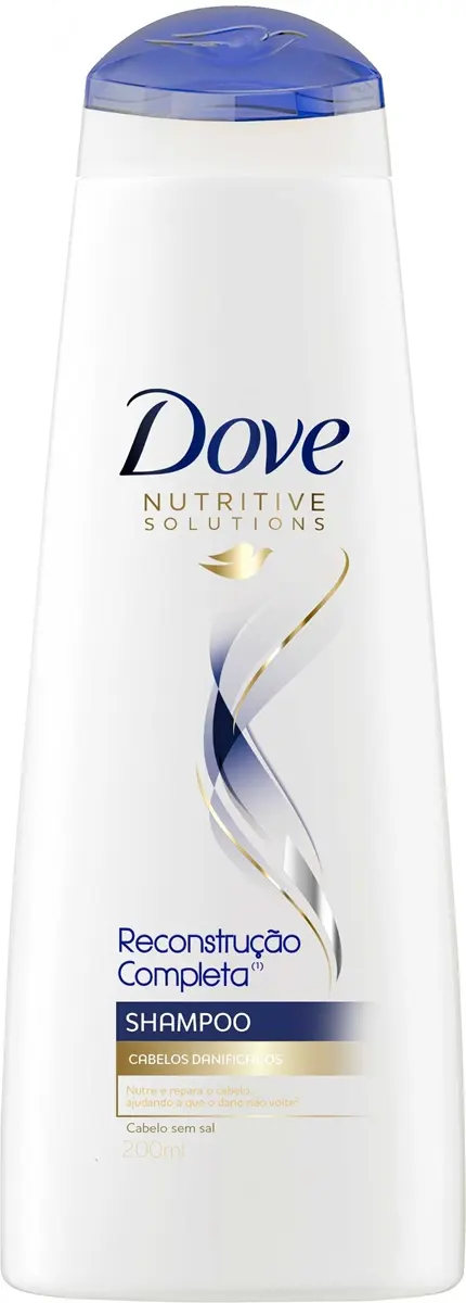 SHAMPOO DOVE RECONSTRUCAO COMPLETA 200ML
