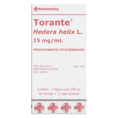 TORANTE XAROPE 15MG 100ML HEDERA HELIX