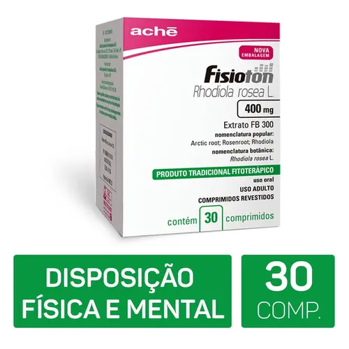 FISIOTON 400MG 30 COMPRIMIDOS RHODIOLA ROSEA