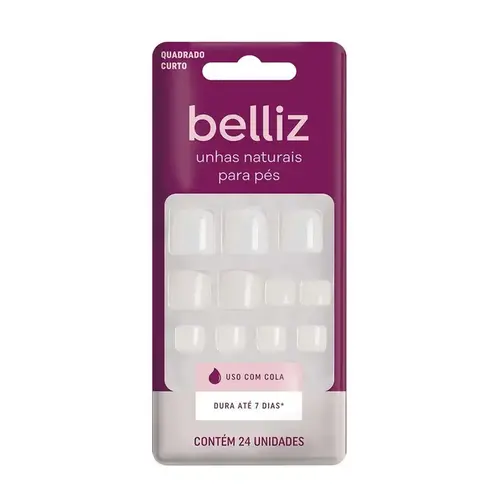UNHAS POSTICAS BELLIZ NATURAL PARA PES (1207)