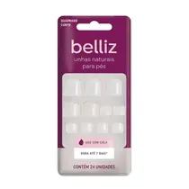UNHAS POSTICAS BELLIZ NATURAL PARA PES (1207)