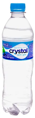 BEBIDA AGUA CRYSTAL SEM GAS 500ML