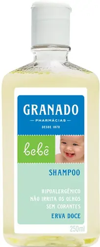 SHAMPOO GRANADO BEBE ERVA DOCE 250ML