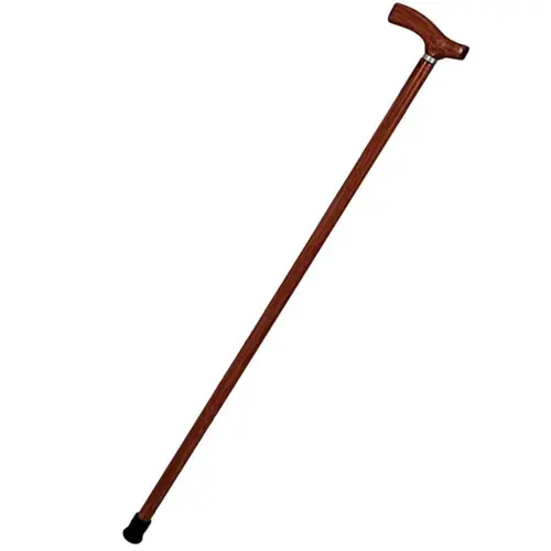 BENGALA BASTAO INDAIA ORTOPEDICO MADEIRA IMBUIA CABO TRADICIONAL (T22)