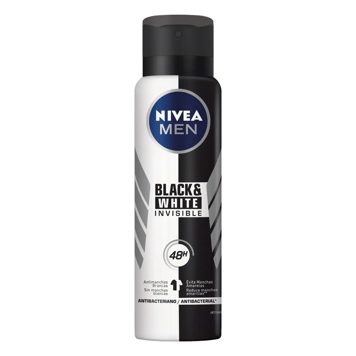 DESODORANTE NIVEA INVISIBLE BLACK & WHITE POWER AEROSSOL 150ML