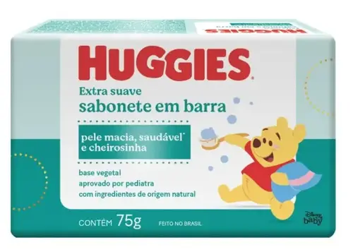SABONETE HUGGIES EXTRA SUAVE 75GR