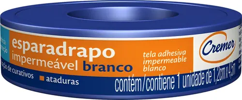 ESPARADRAPO CREMER IMPERMEAVEL 1,2CMX4,5M