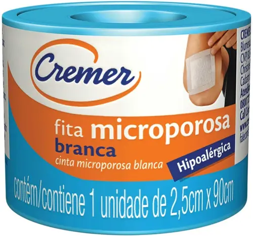 FITA CREMER MICROPORE 2,5CMX90CM