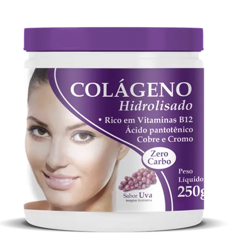COLAGENO EM PO UVA 250GR HEALTH LABS