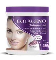 COLAGENO EM PO UVA 250GR HEALTH LABS