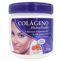 COLAGENO EM PO LARANJA 250GR HEALTH LABS