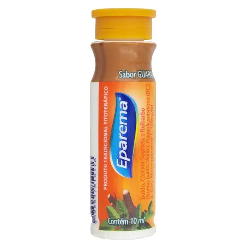 EPAREMA GUARANA 1 FLACONETE 10ML EXTRATO  BOLDO + RUIBARBO + CASCARA SAGRADA