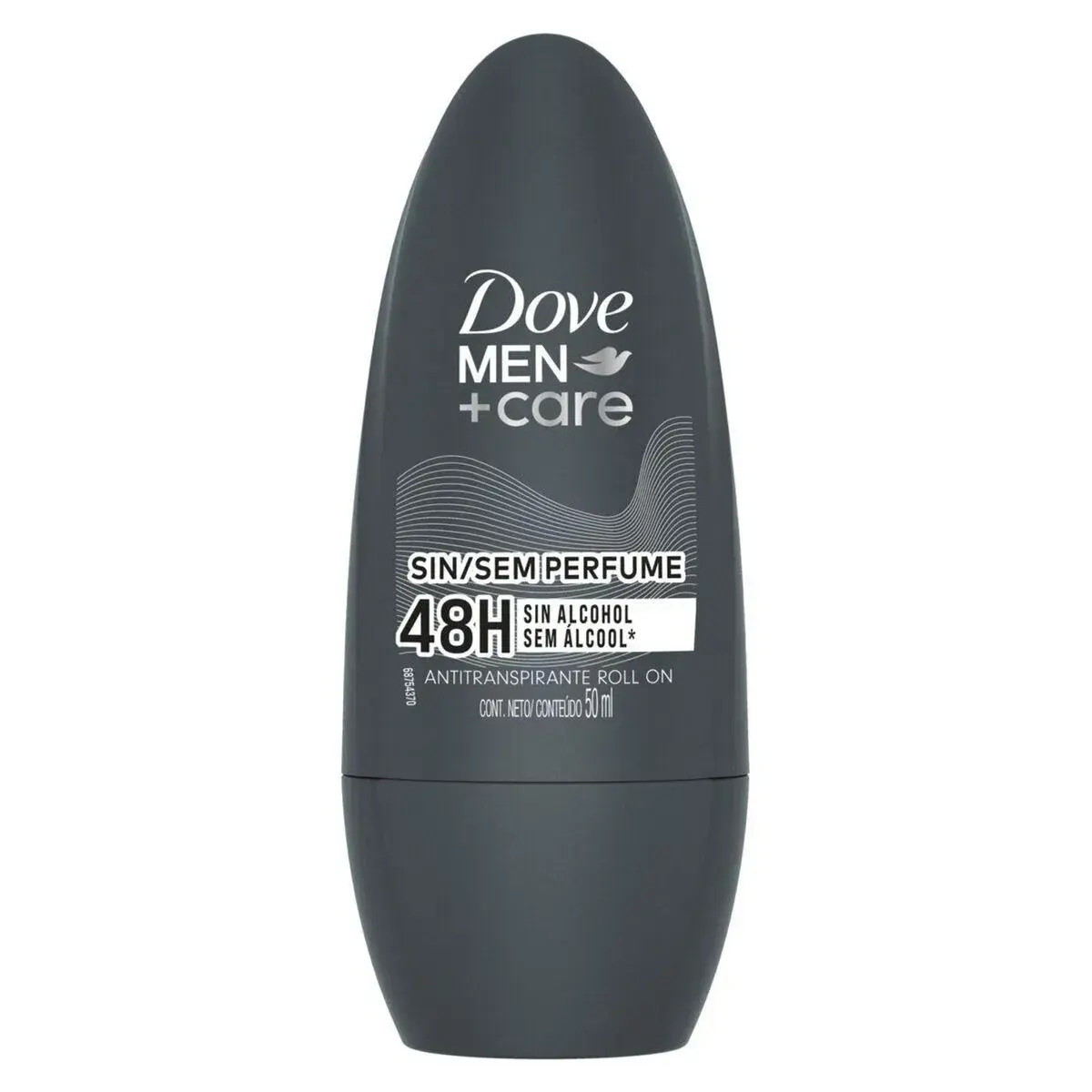 DESODORANTE DOVE MEN CARE SEM PERFUME ROLLON 50ML