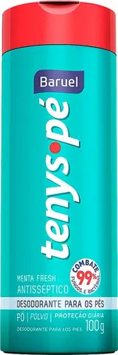 TALCO PARA PES TENYS PE BARUEL MENTA FRESH 100GR