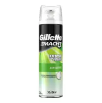 ESPUMA DE BARBEAR GILLETTE SENSITIVE 250ML