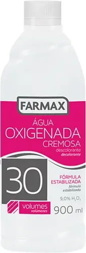 AGUA OXIGENADA FARMAX CREMOSA 30 VOLUMES 900ML