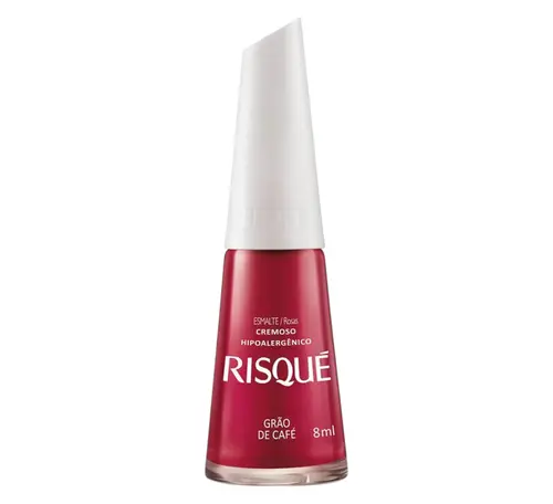 ESMALTE RISQUE CREMOSO GRAO DE CAFE 8ML