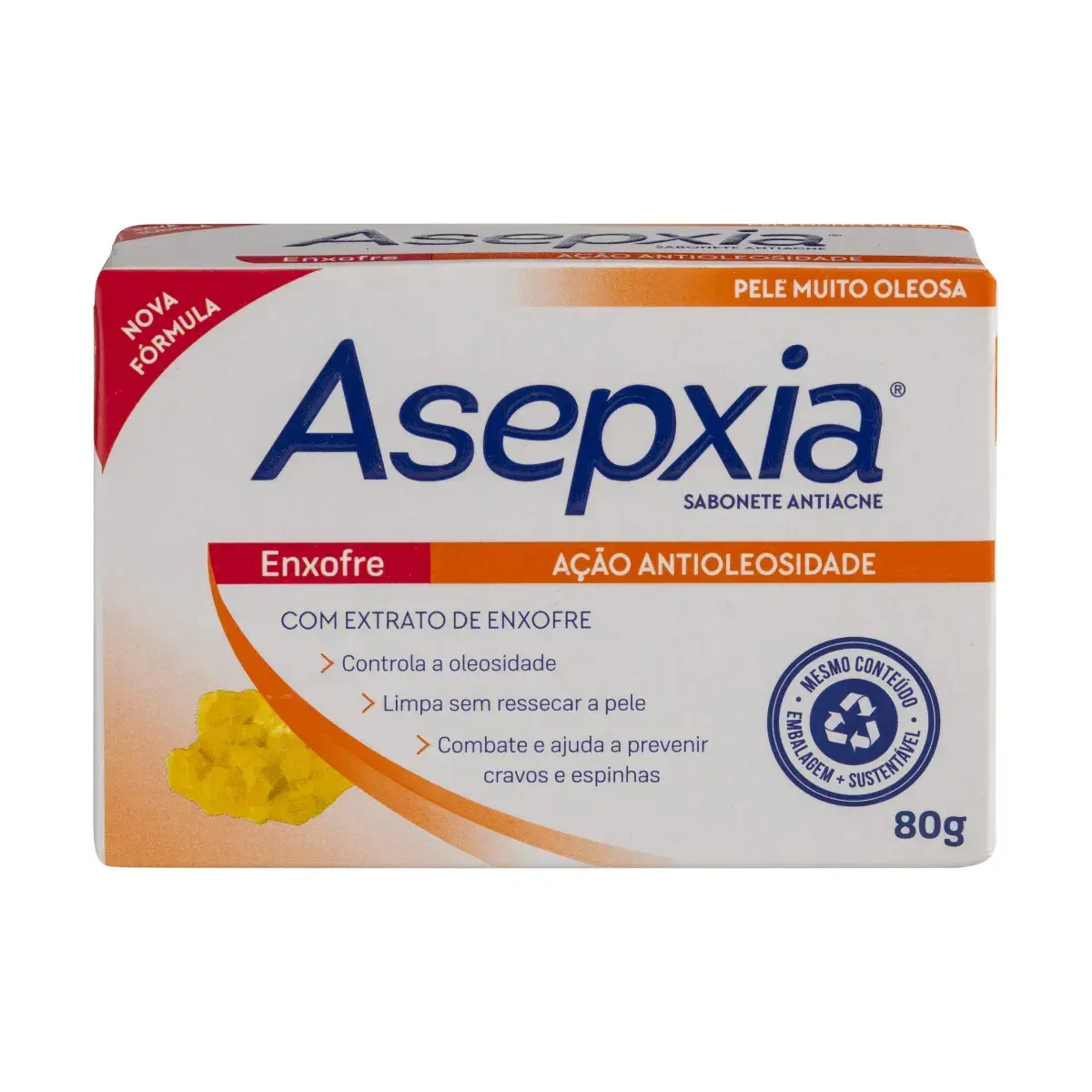 SABONETE ASEPXIA ENXOFRE 90GR