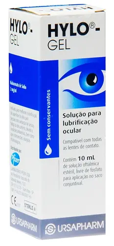 HYLO GEL 2MG/ML 10ML SOLUCAO OFTALMICA HIALURONATO DE SODIO