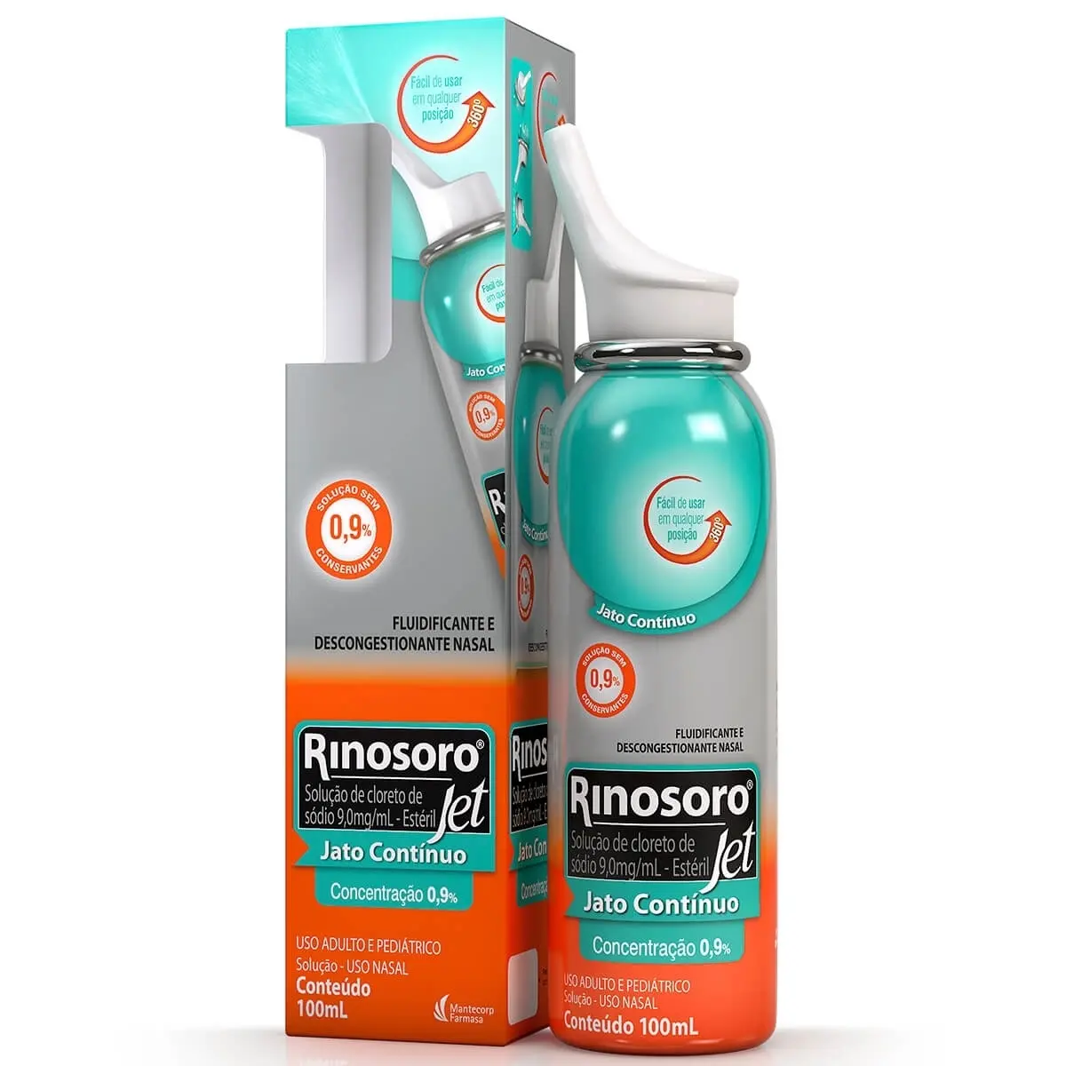 RINOSORO JET 0,9% SPRAY 100ML BENZALCONIO CLORETO + SODIO CLORETO