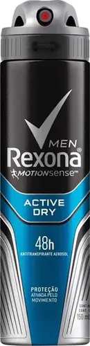 DESODORANTE REXONA ACTIVE MASCULINO AEROSSOL 150ML