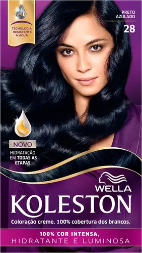 TINTURA KOLESTON 28 PRETO AZULADO