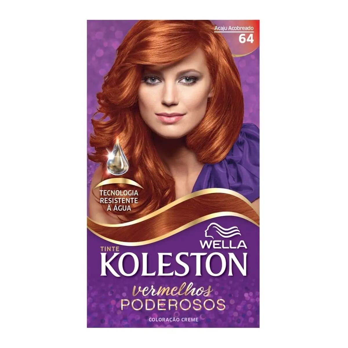 TINTURA KOLESTON 64 ACAJU ACOBREADO