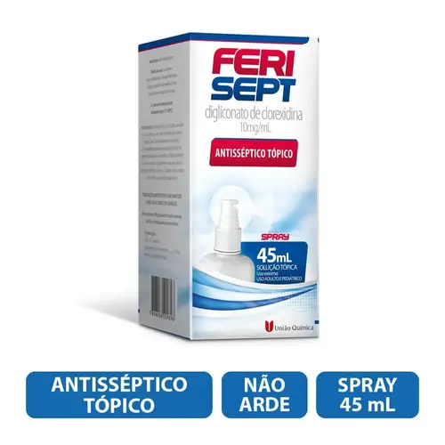 FERISEPT SOLUCAO SPRAY 45ML CLOREXIDINA DIGLICONATO