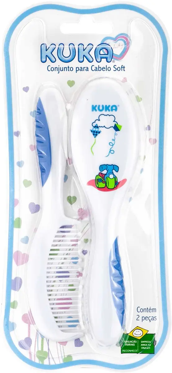 KIT KUKA PARA CABELOS SOFT AZUL (COD:7257)