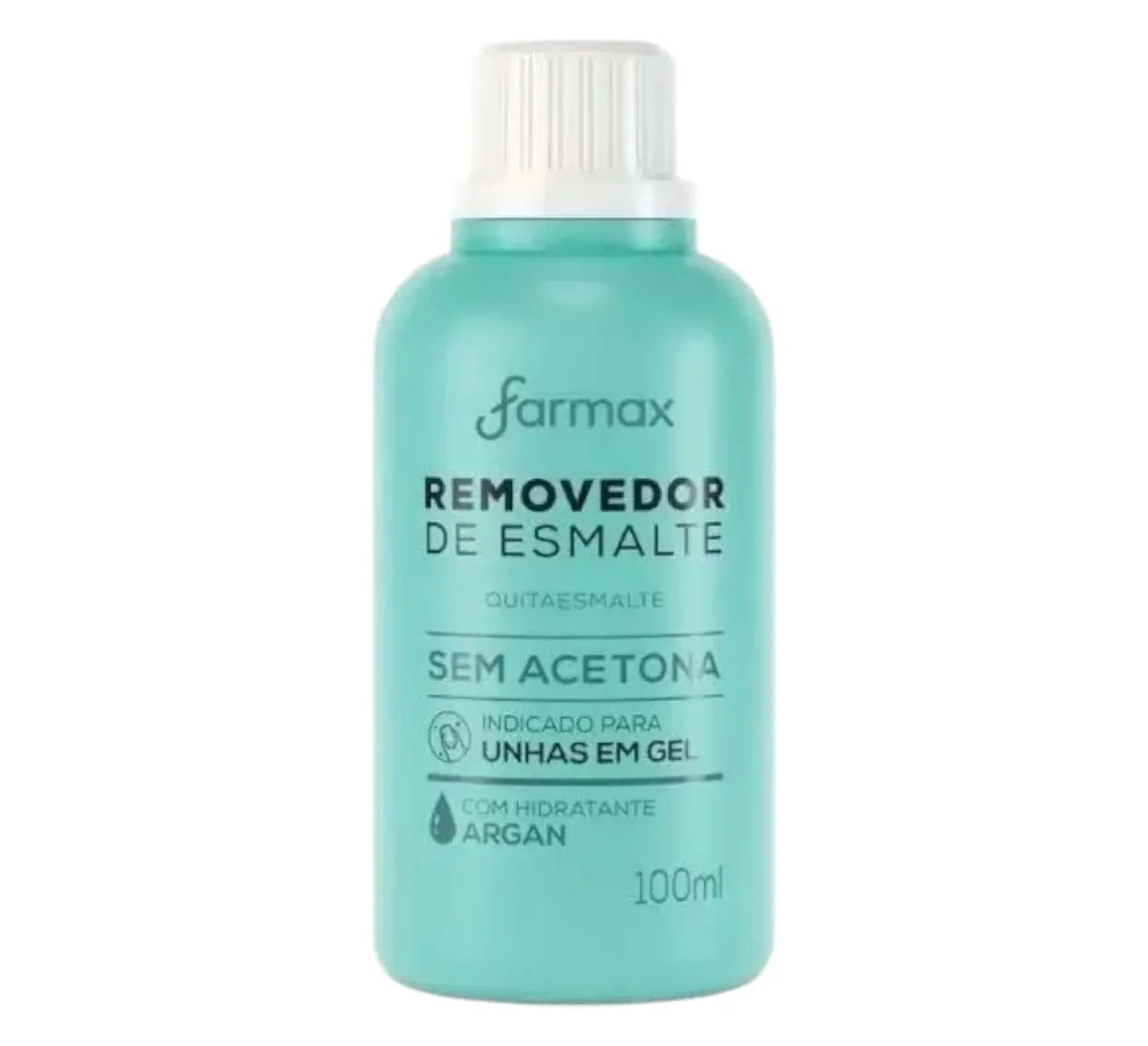 REMOVEDOR DE ESMALTE ARGAN FARMAX 100ML