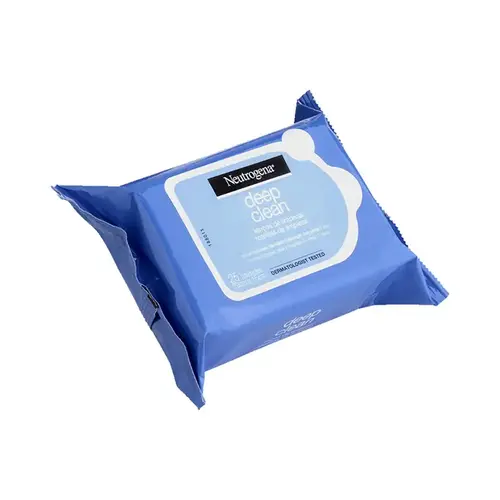 LENCO DEMAQUILANTE NEUTROGENA DEEP CLEAN 25 UNIDADES
