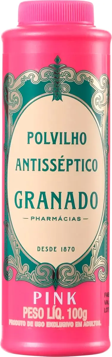 POLVILHO ANTISSEPTICO GRANADO PINK 100GR