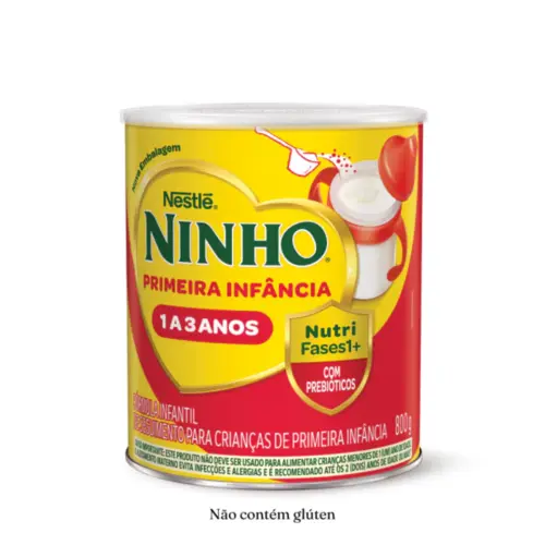 COMPOSTO LACTEO NINHO FASES 1+ 800GR 1 A 3 ANOS
