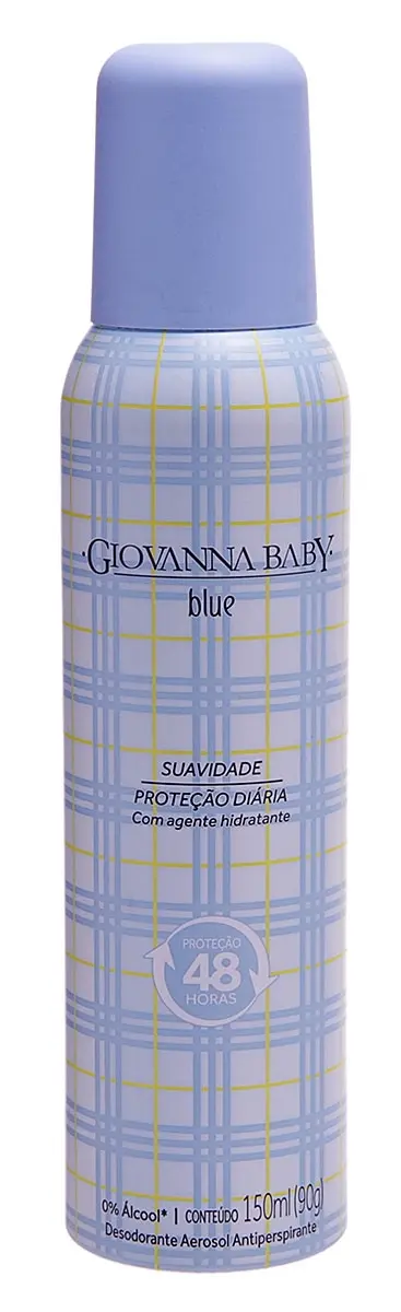 DESODORANTE GIOVANNA BABY BLUE AEROSSOL 150ML